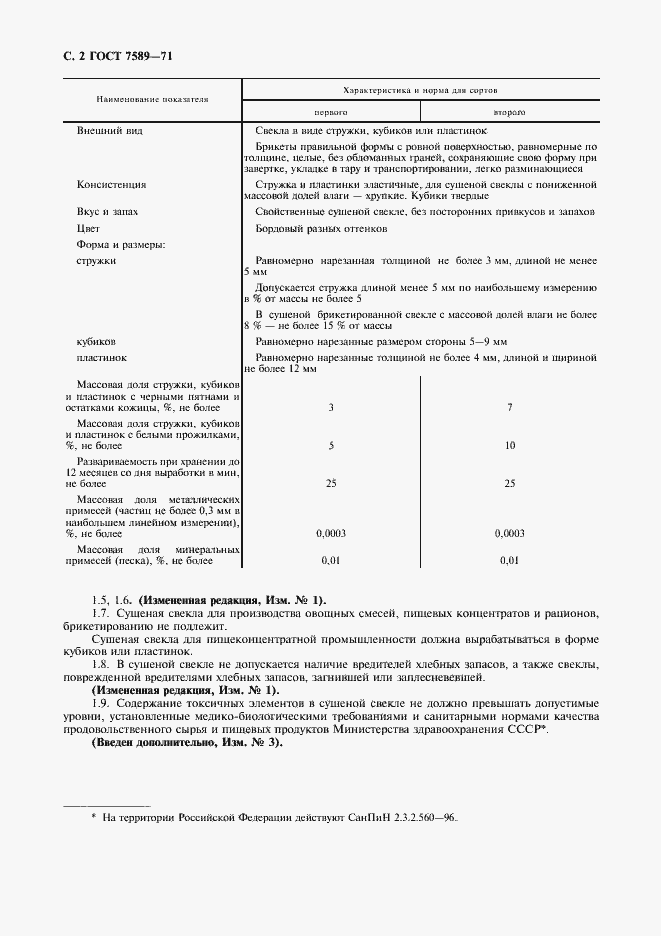 Страница 3 ГОСТ 7589-71