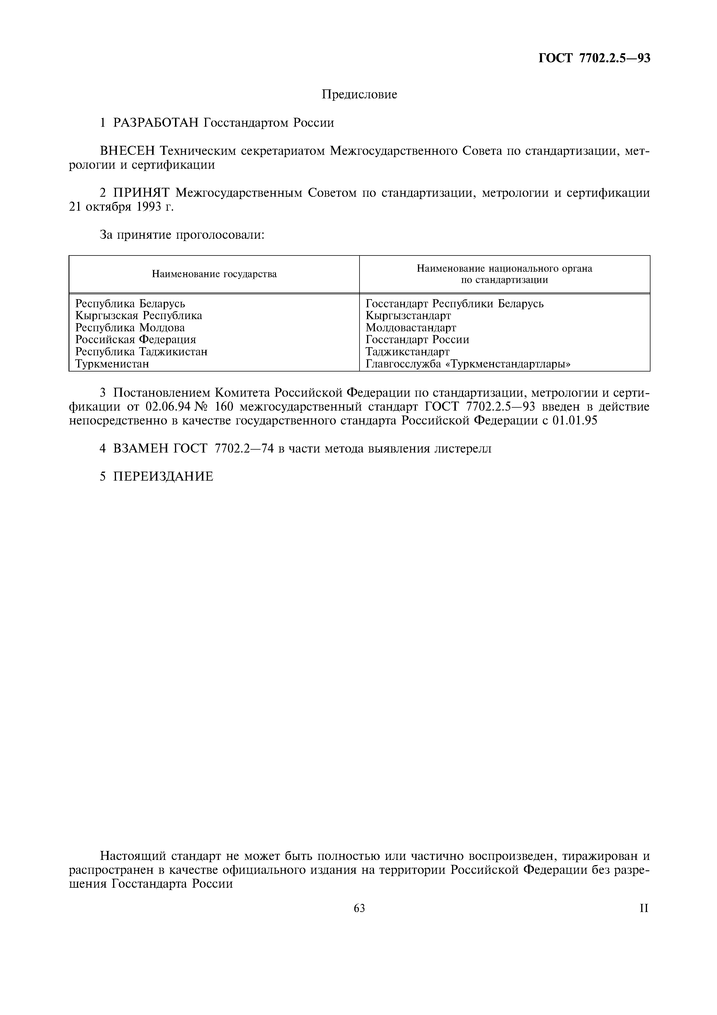 Страница 2 ГОСТ 7702.2.5-93