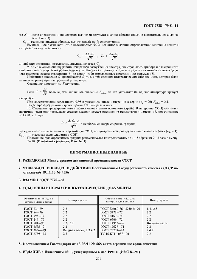 Страница 11 ГОСТ 7728-79