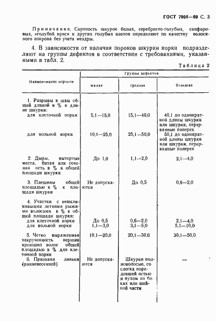 Страница 4 ГОСТ 7908-69