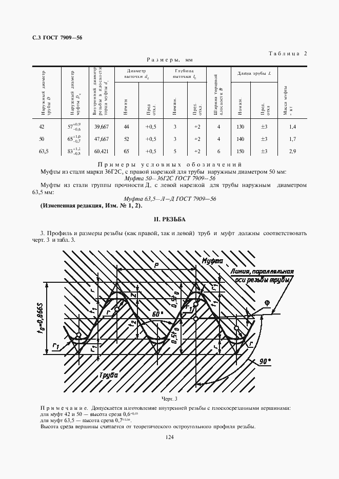 Страница 4 ГОСТ 7909-56