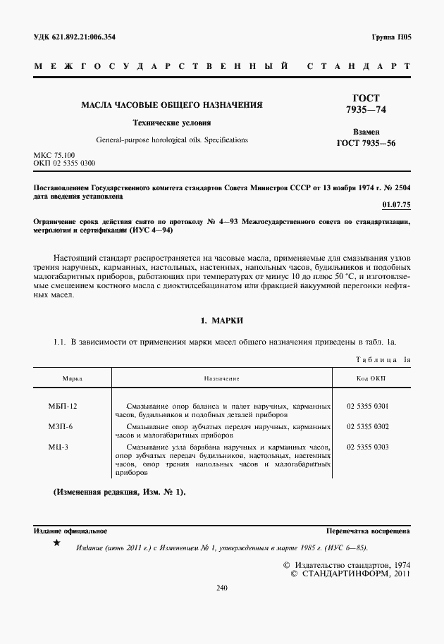 Страница 2 ГОСТ 7935-74