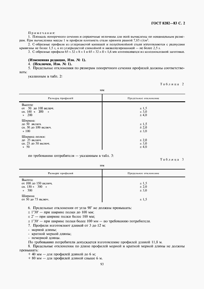 Страница 2 ГОСТ 8282-83