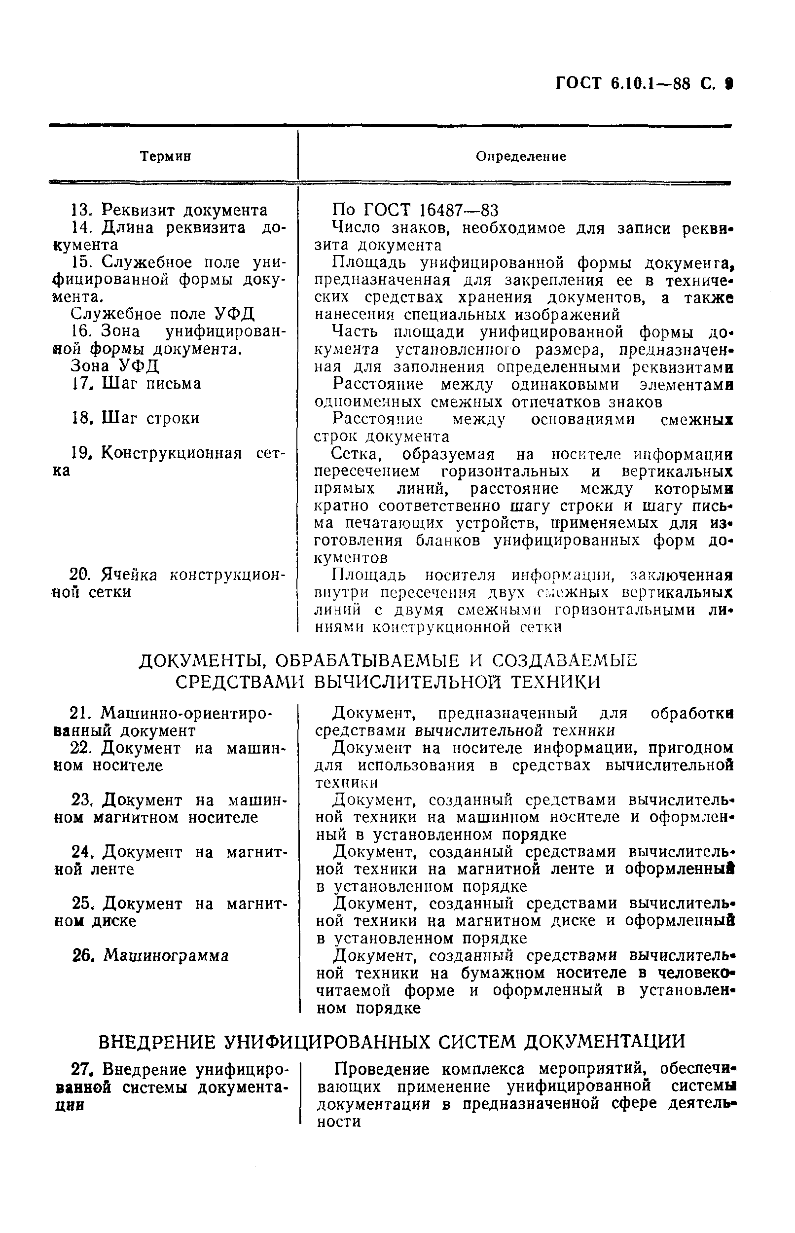 Страница 10 ГОСТ 6.10.1-88