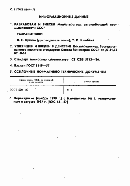 Страница 9 ГОСТ 8419-75