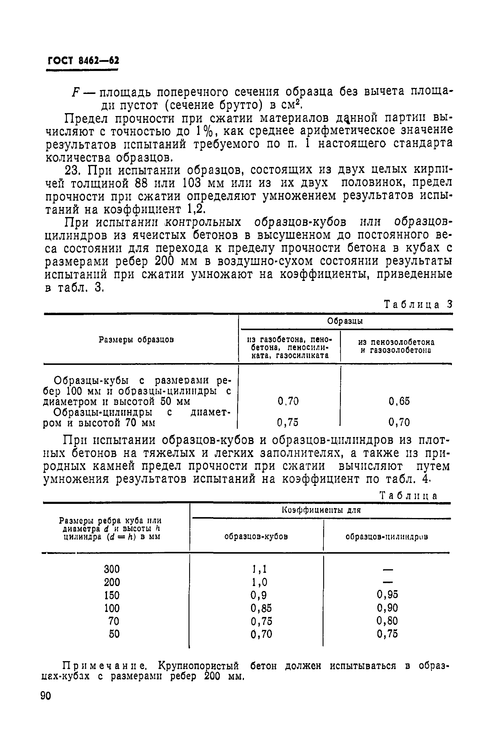 Страница 10 ГОСТ 8462-62