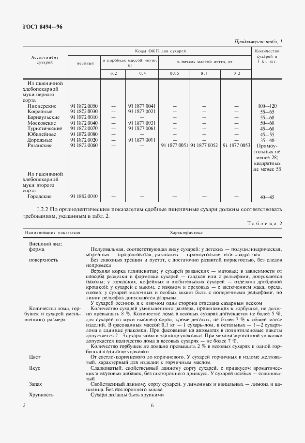 Страница 6 ГОСТ 8494-96