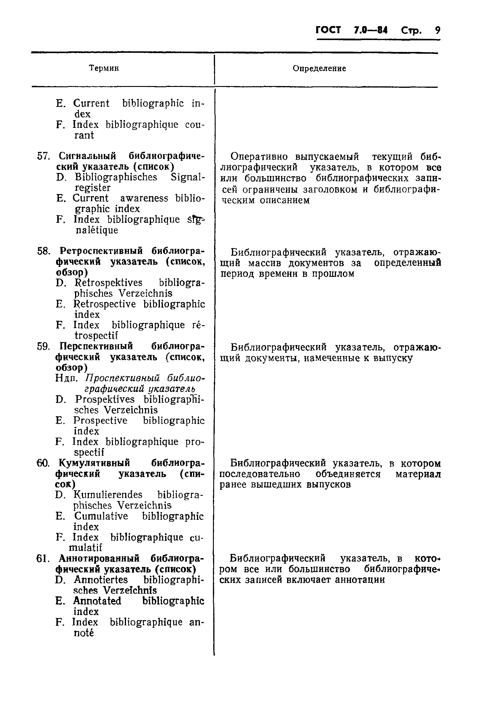 Страница 11 ГОСТ 7.0-84