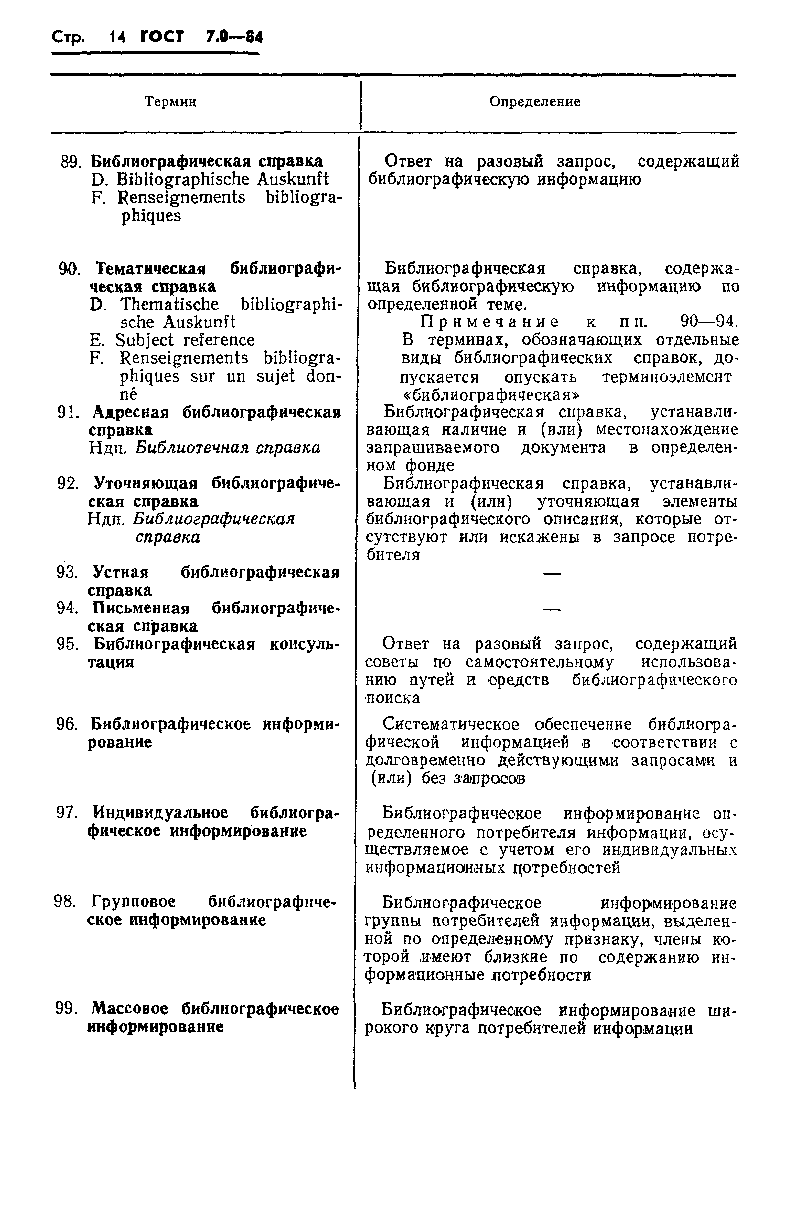 Страница 16 ГОСТ 7.0-84