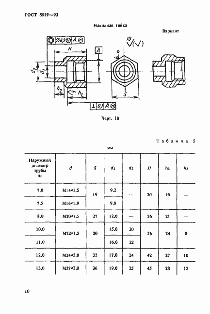 Страница 10 ГОСТ 8519-93