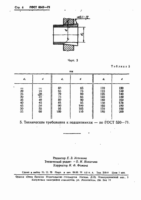 Страница 8 ГОСТ 8545-75