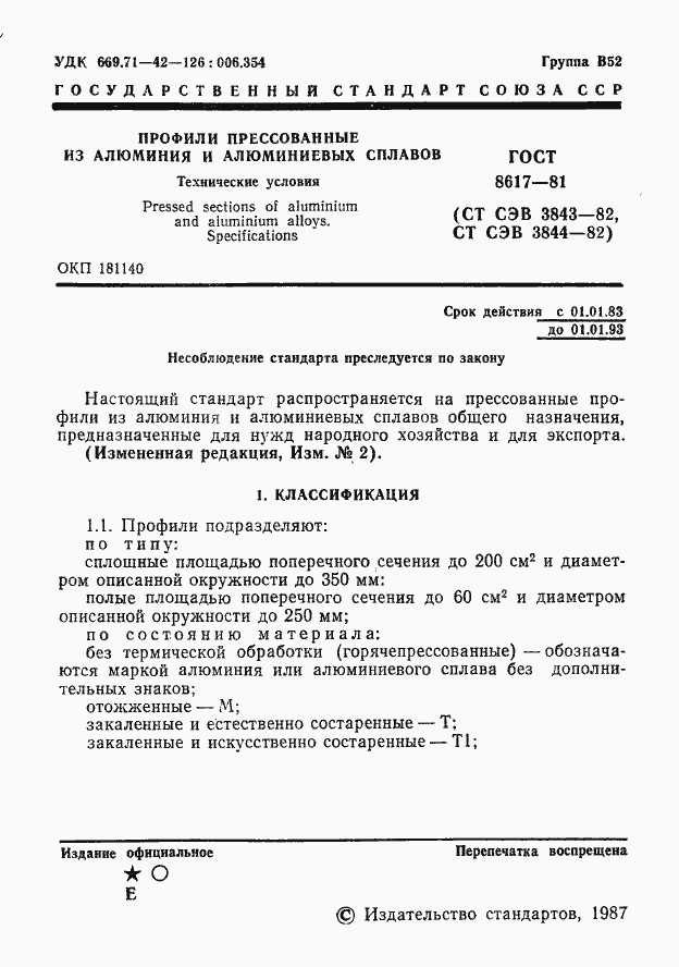 Страница 2 ГОСТ 8617-81