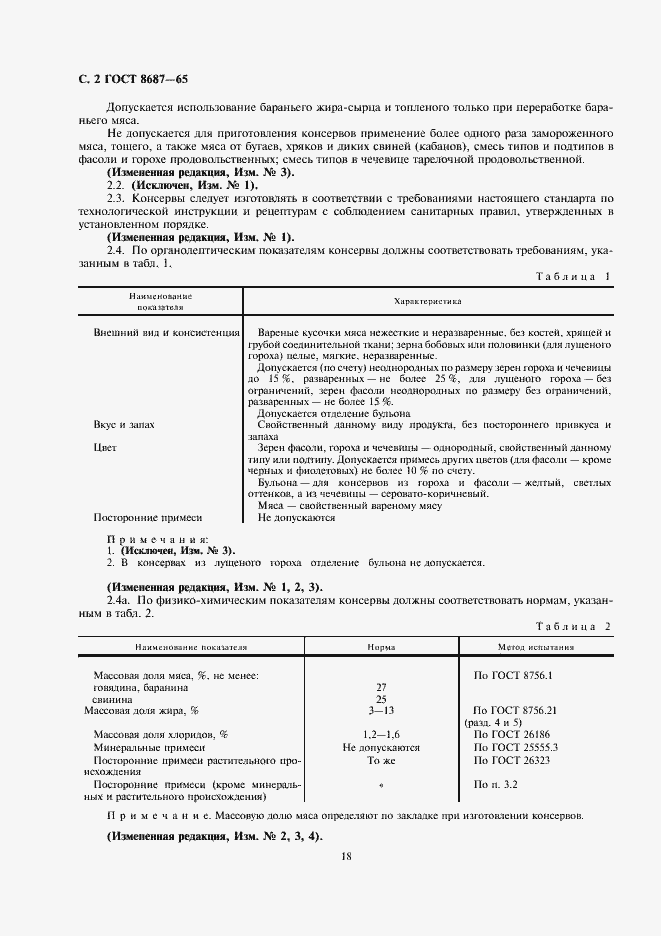 Страница 2 ГОСТ 8687-65