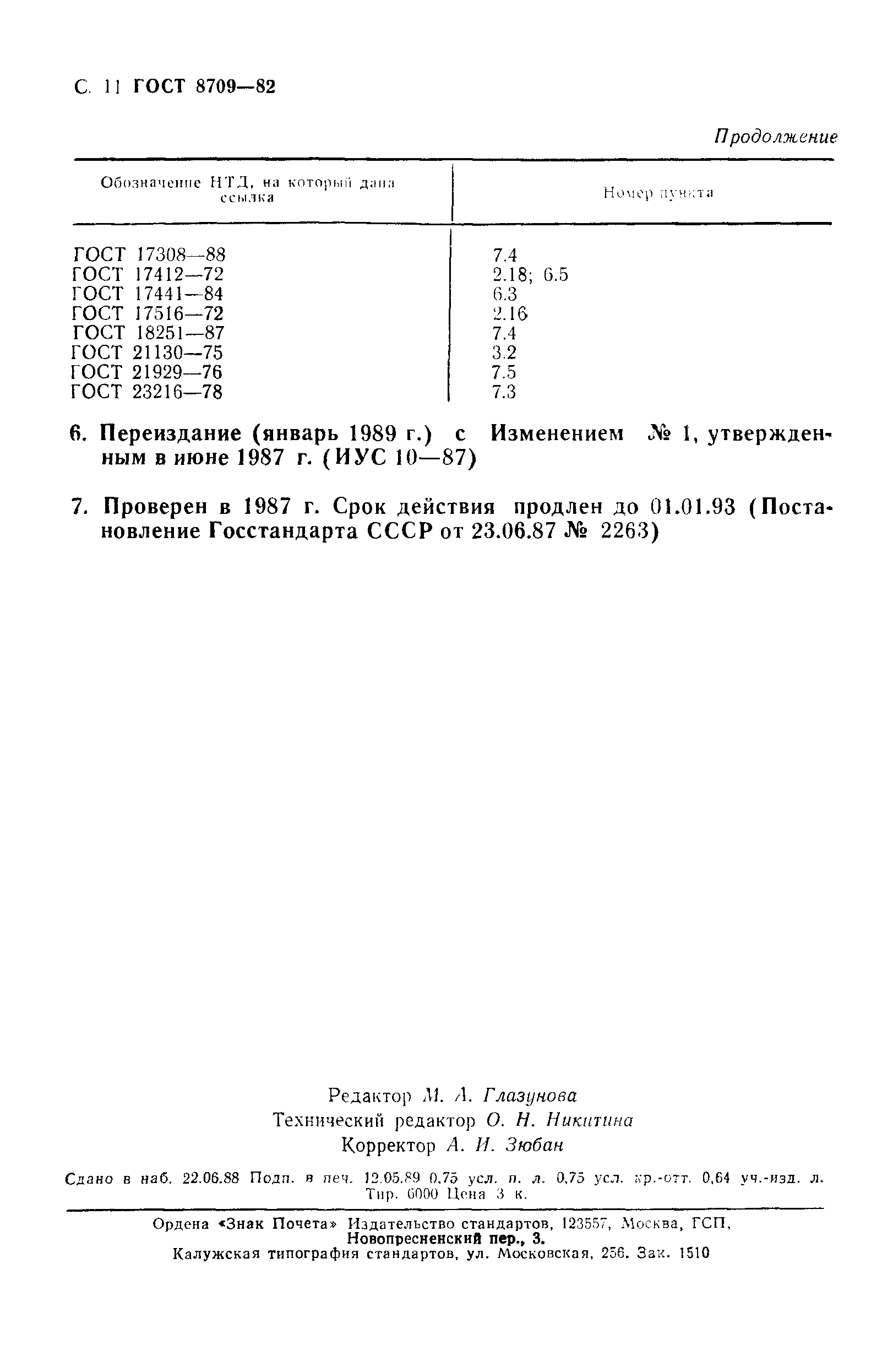 Страница 12 ГОСТ 8709-82