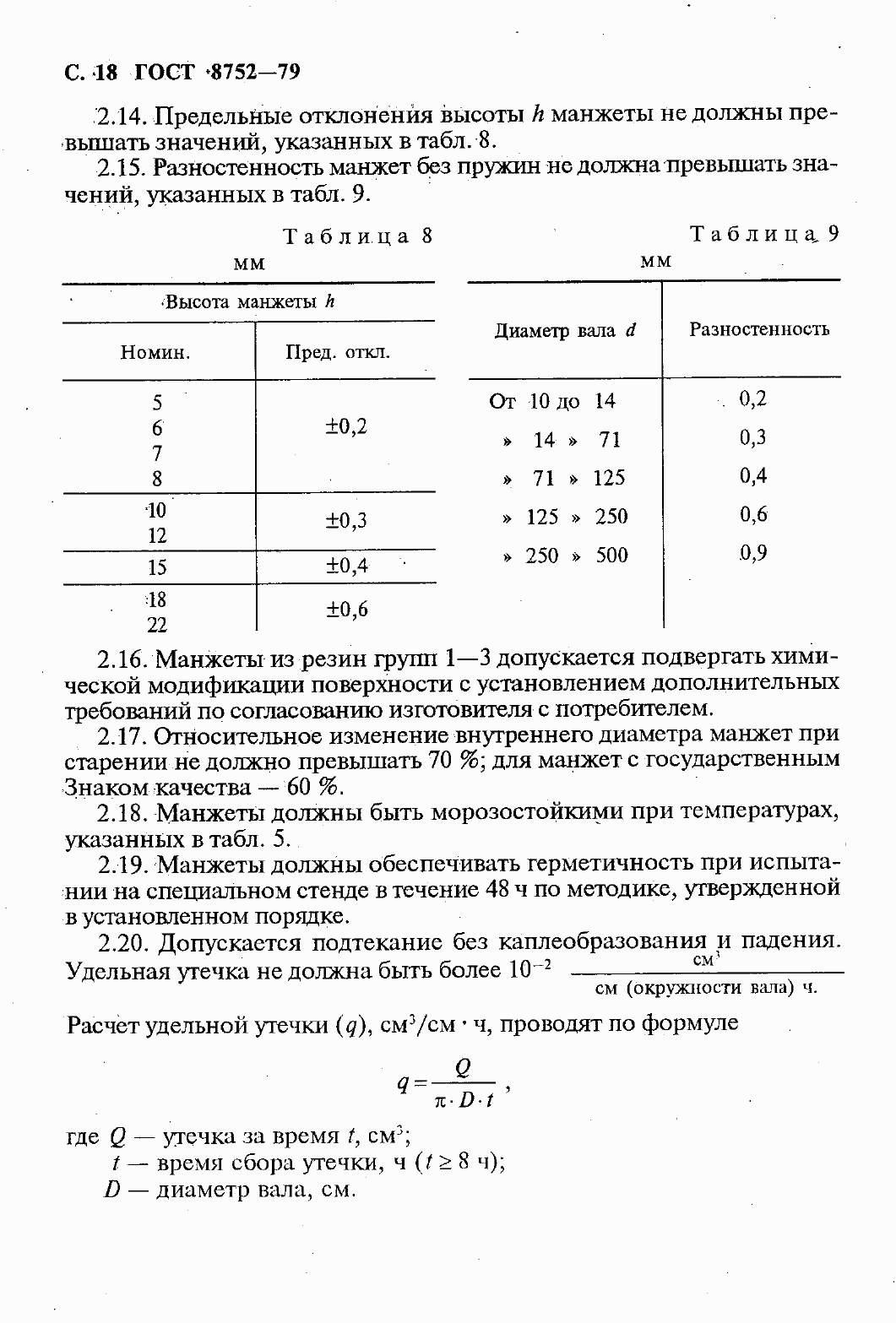 Страница 20 ГОСТ 8752-79