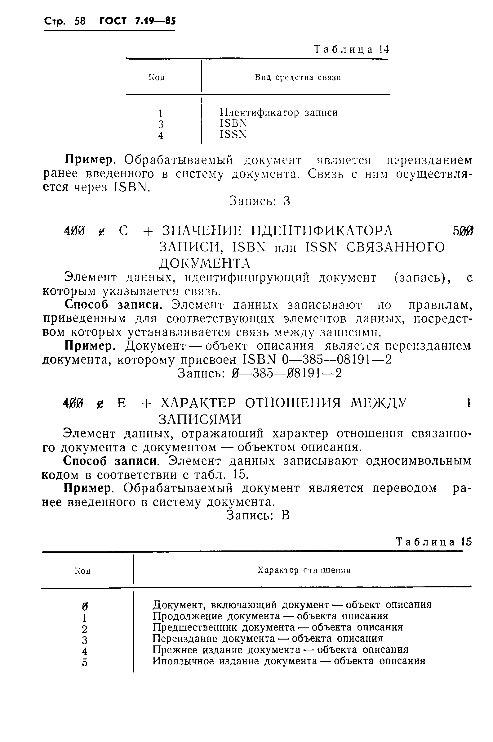 Страница 61 ГОСТ 7.19-85