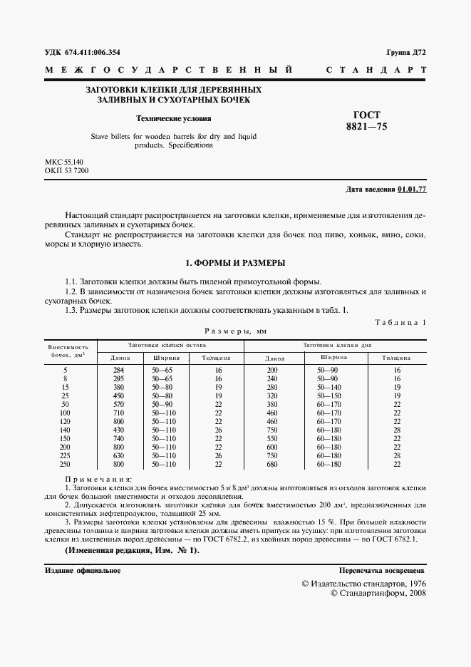 Страница 2 ГОСТ 8821-75