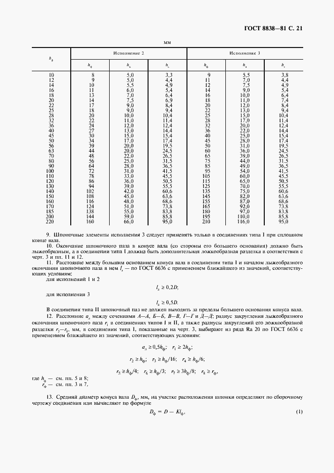 Страница 22 ГОСТ 8838-81