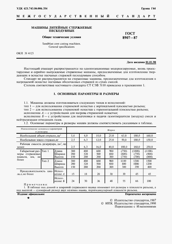 Страница 2 ГОСТ 8907-87