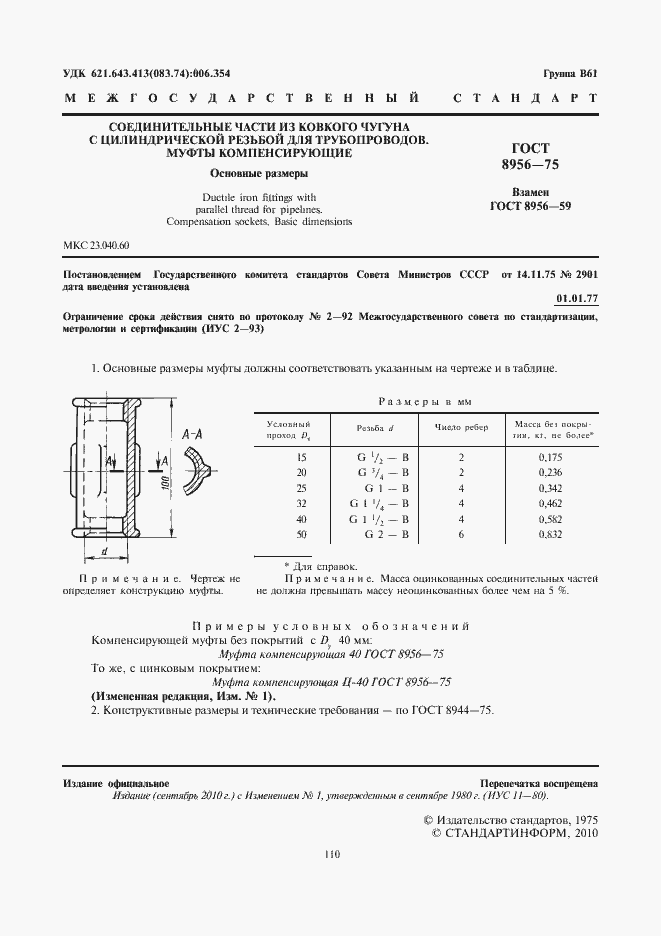 Страница 2 ГОСТ 8956-75