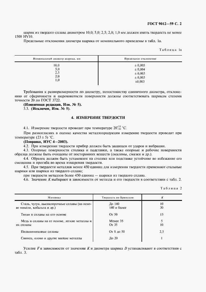 Страница 3 ГОСТ 9012-59