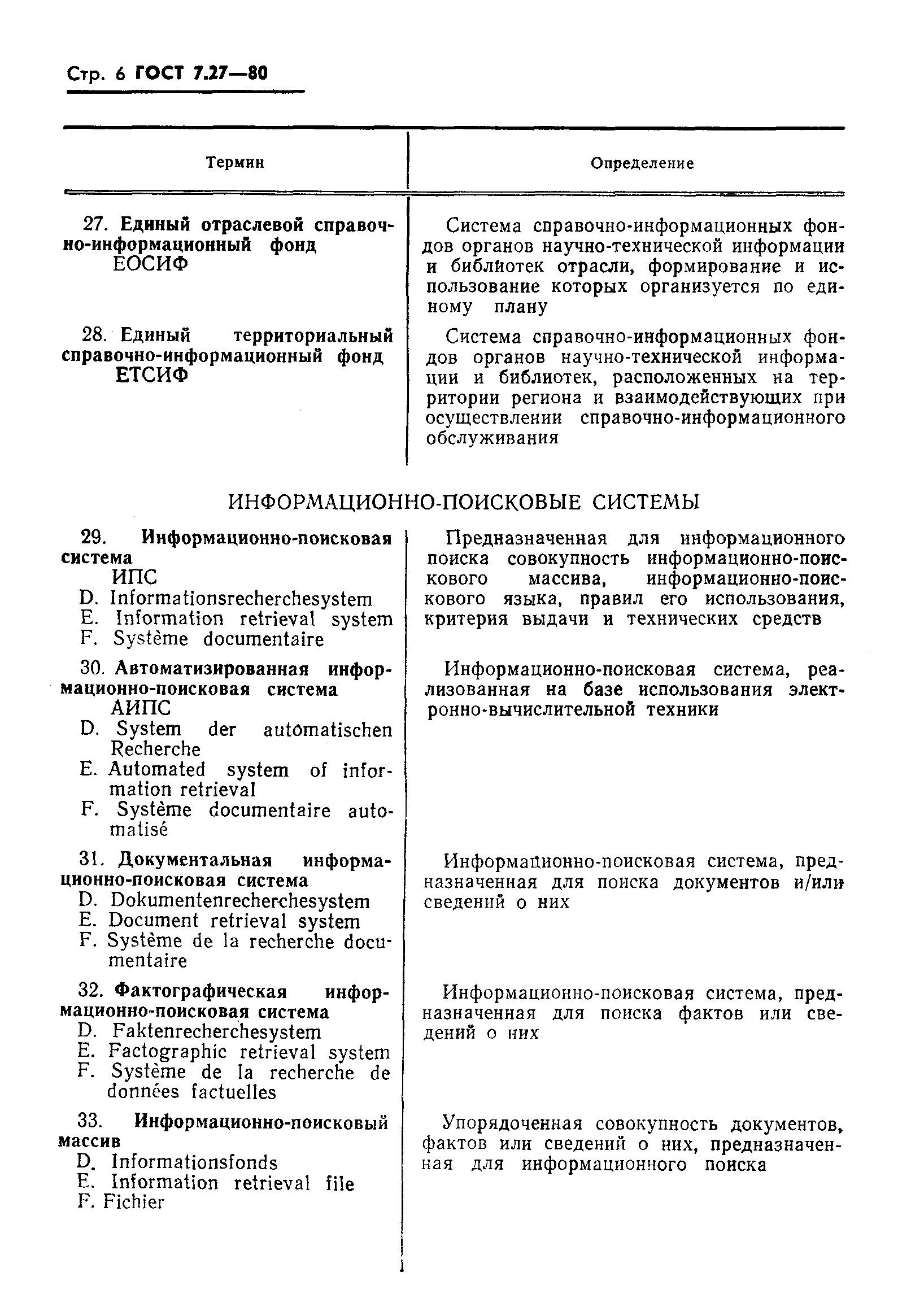 Страница 8 ГОСТ 7.27-80
