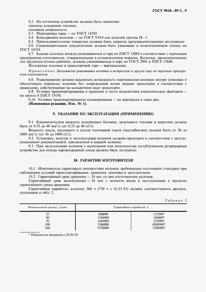 Страница 10 ГОСТ 9018-89