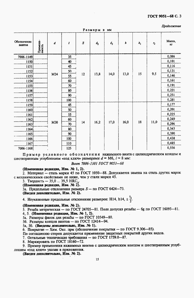 Страница 3 ГОСТ 9051-68