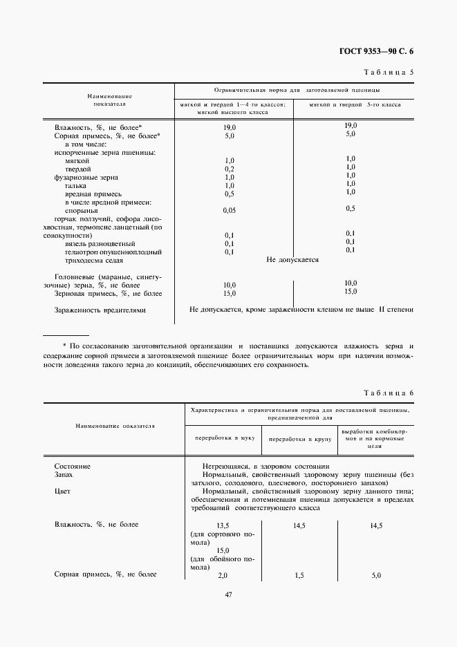 Страница 6 ГОСТ 9353-90