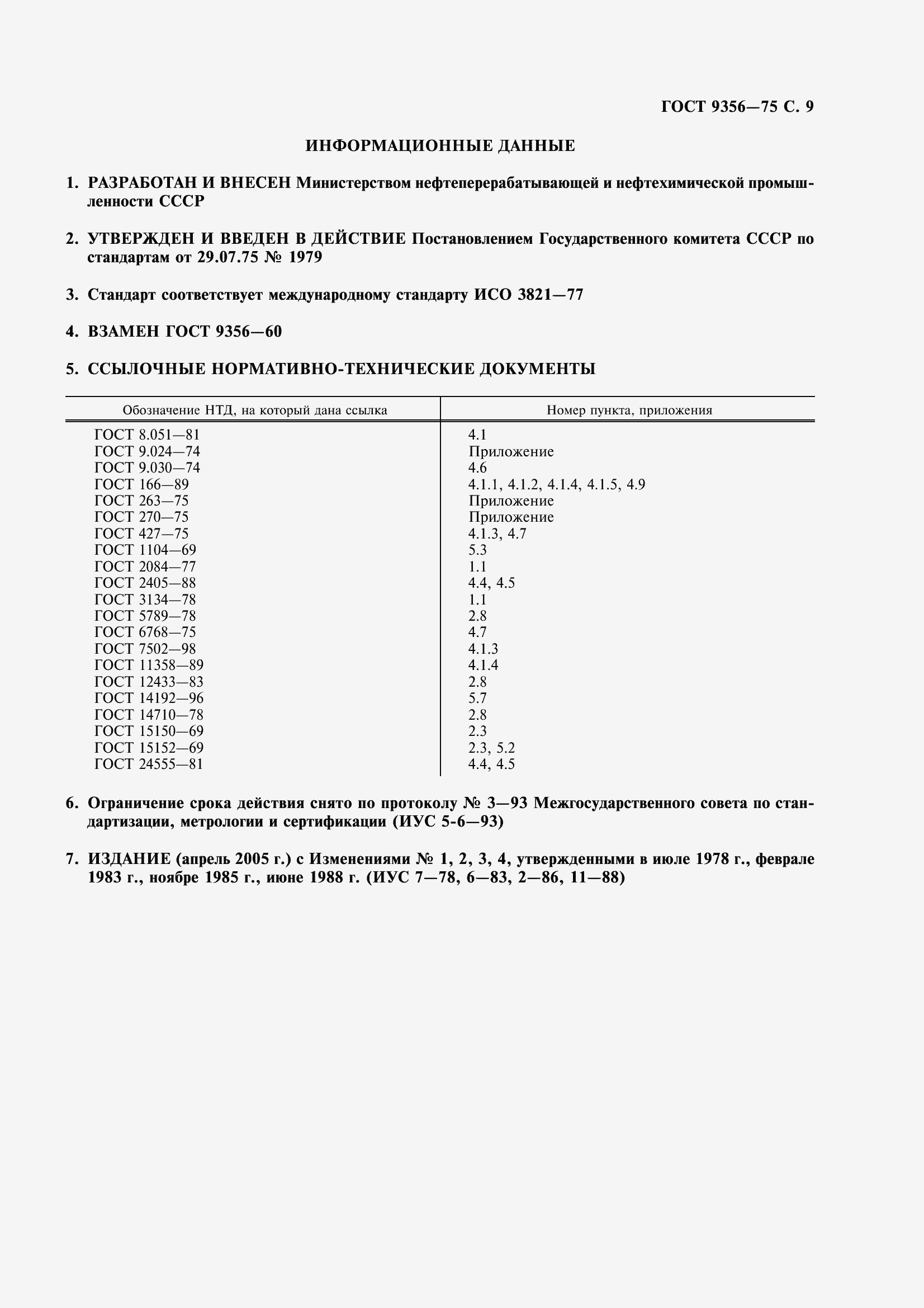 Страница 11 ГОСТ 9356-75