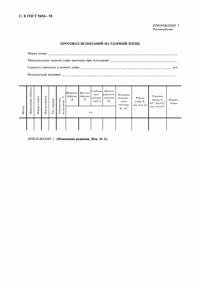 Страница 10 ГОСТ 9454-78