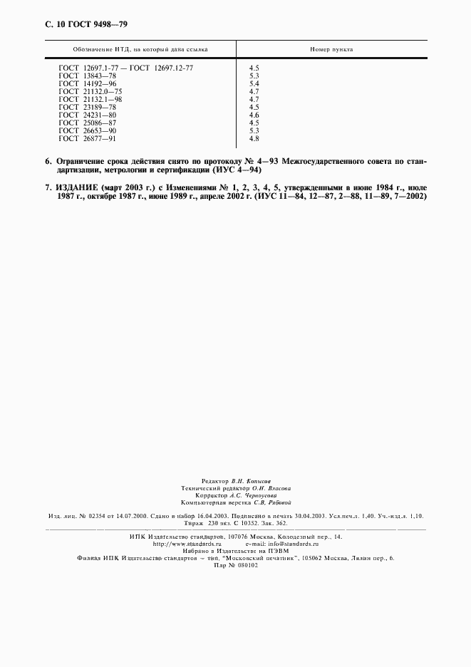Страница 11 ГОСТ 9498-79