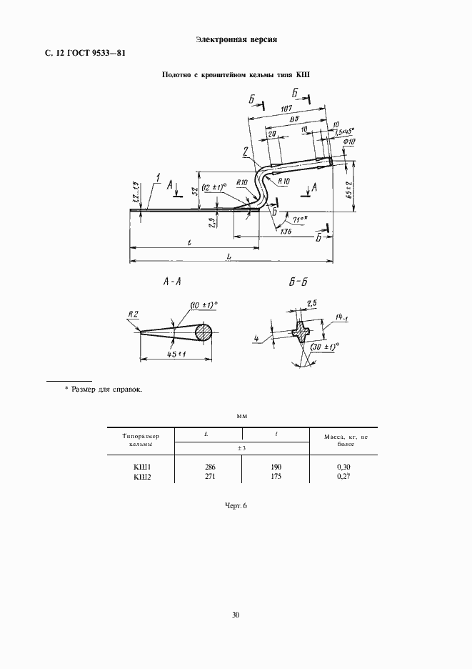 Страница 12 ГОСТ 9533-81