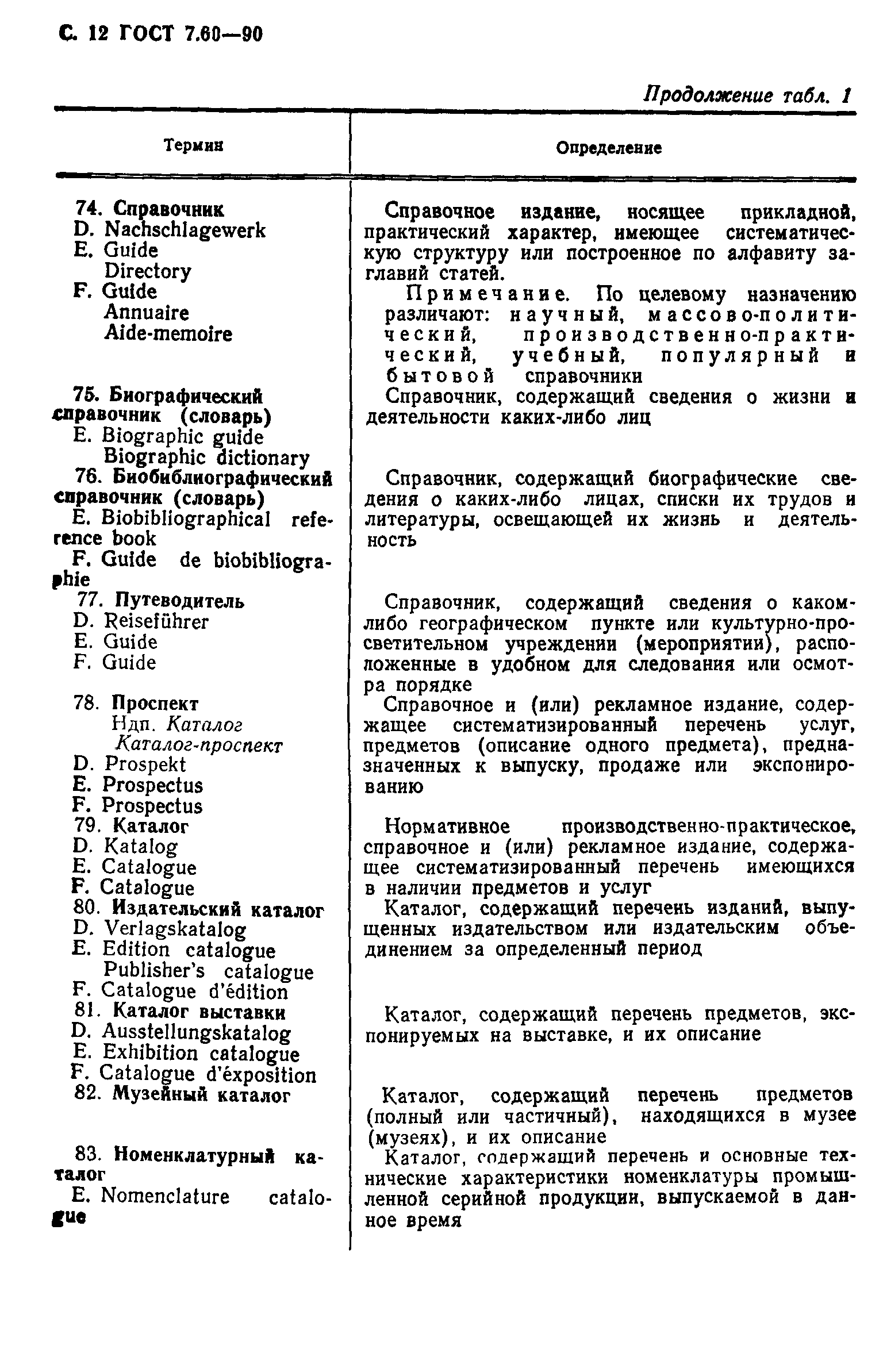 Страница 13 ГОСТ 7.60-90