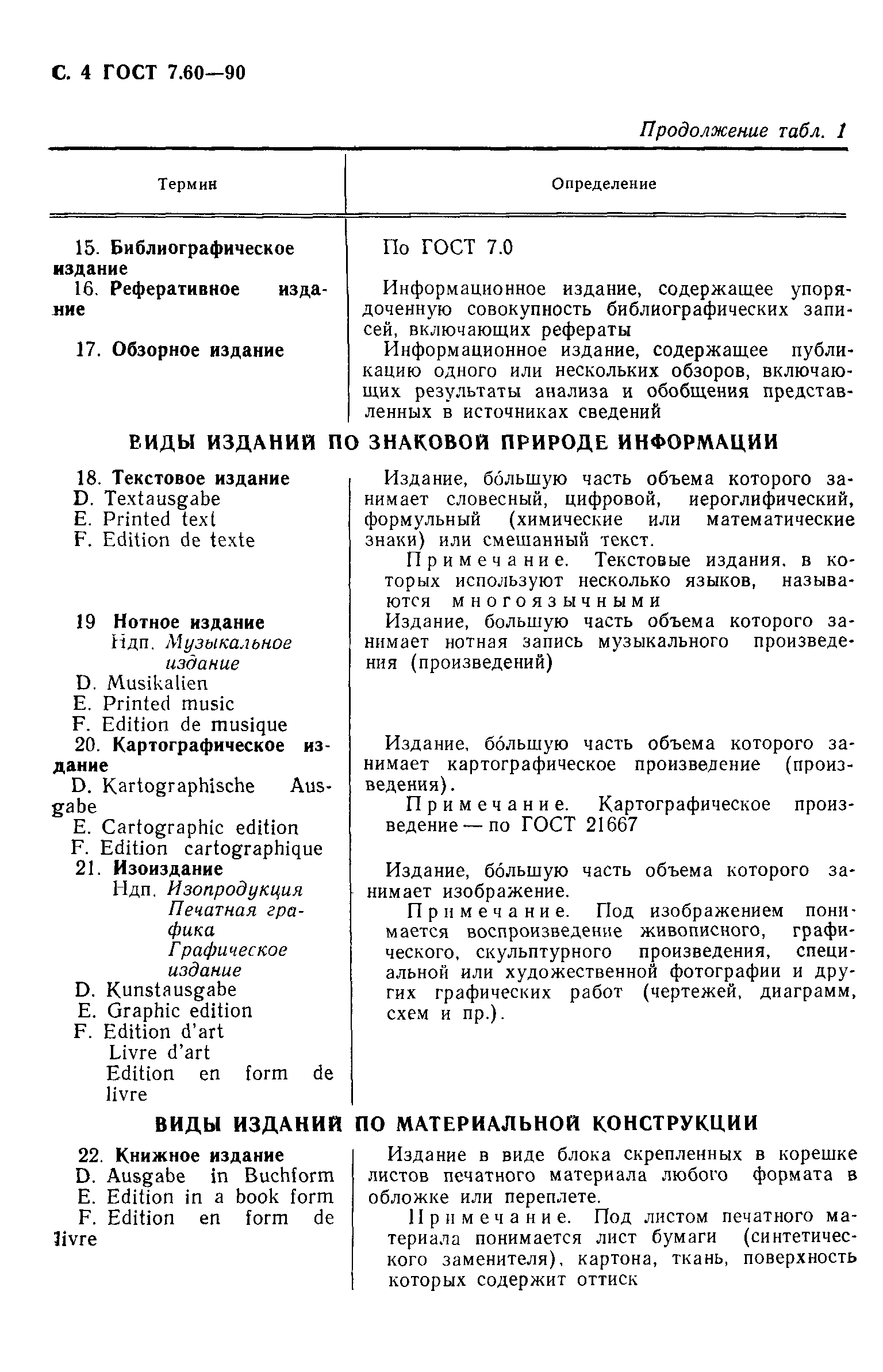 Страница 5 ГОСТ 7.60-90
