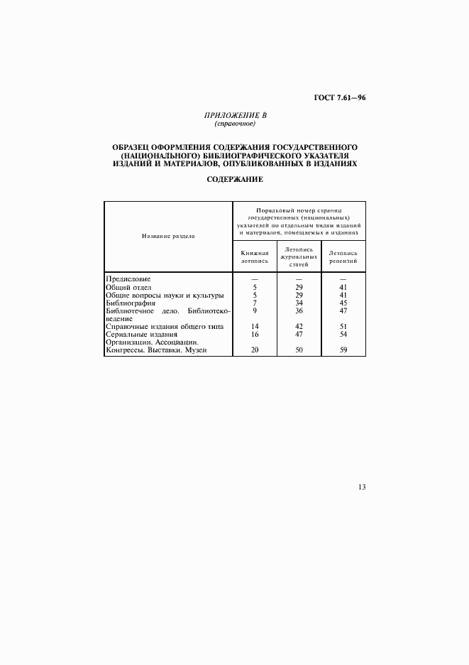 Страница 16 ГОСТ 7.61-96