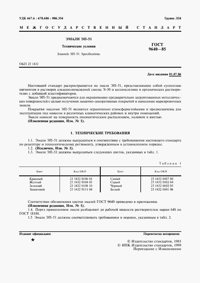 Страница 2 ГОСТ 9640-85