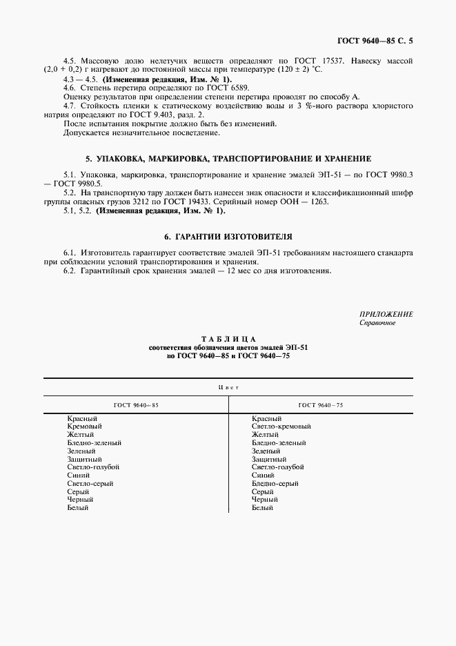 Страница 6 ГОСТ 9640-85