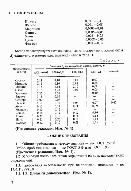 Страница 3 ГОСТ 9717.1-82