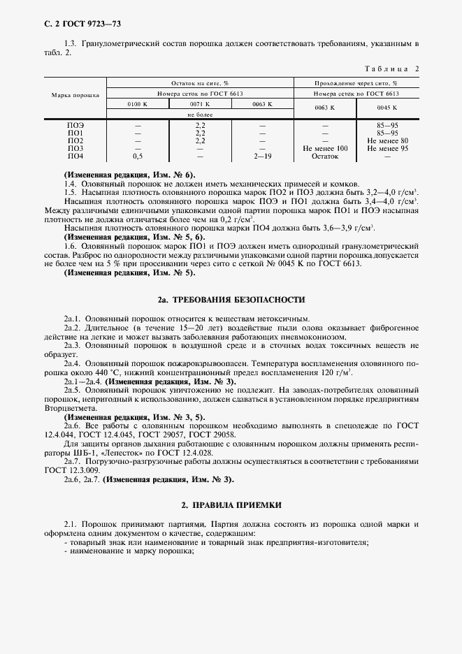 Страница 3 ГОСТ 9723-73