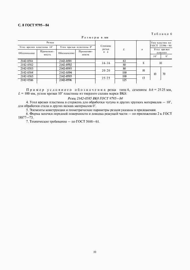 Страница 10 ГОСТ 9795-84