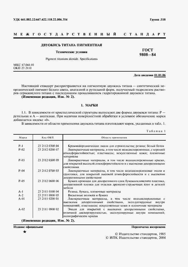 Страница 2 ГОСТ 9808-84