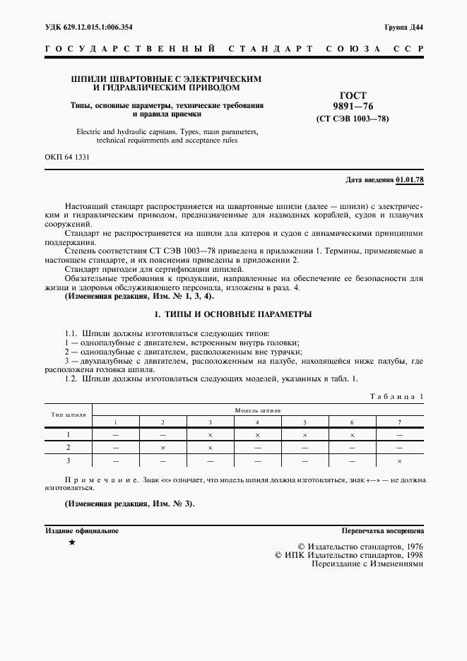 Страница 2 ГОСТ 9891-76