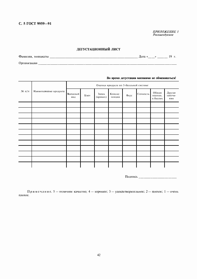 Страница 6 ГОСТ 9959-91