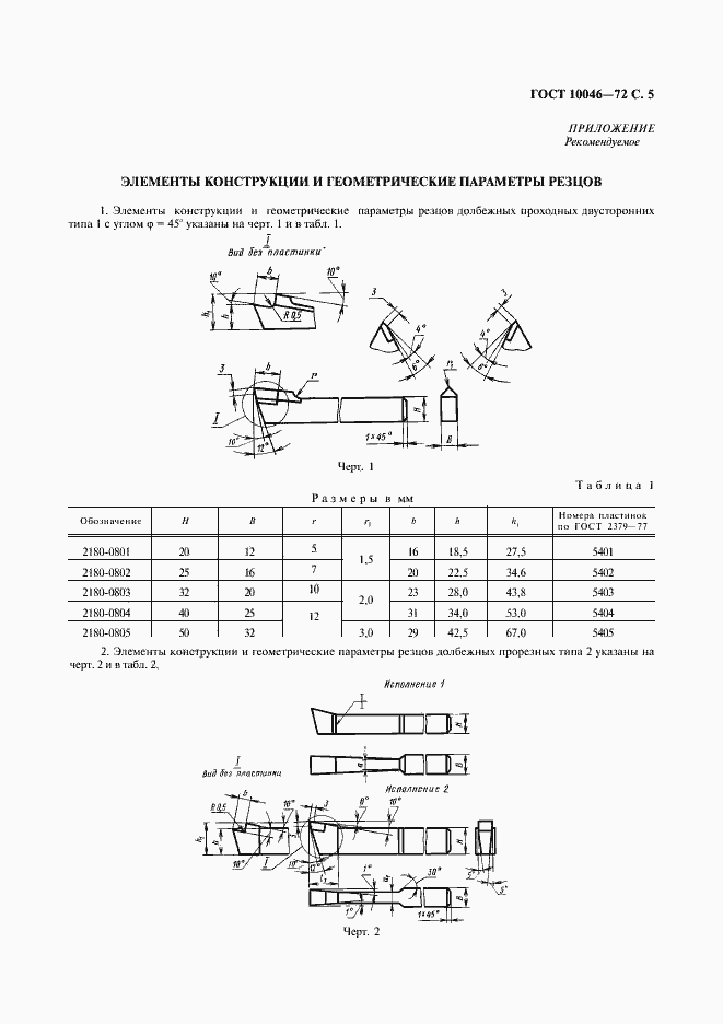 Страница 6 ГОСТ 10046-72
