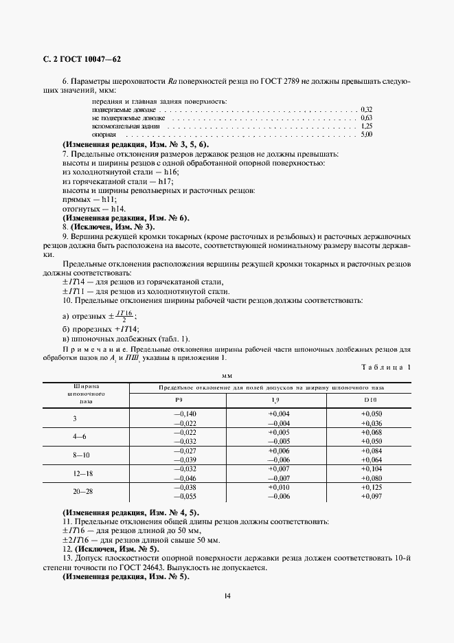 Страница 2 ГОСТ 10047-62