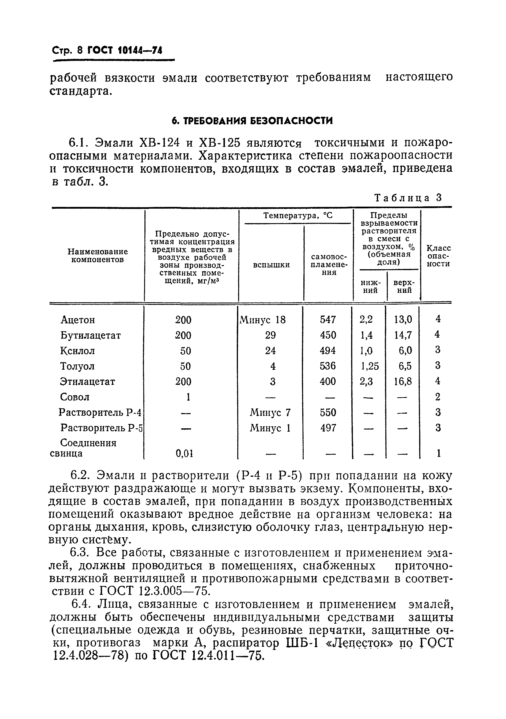 Страница 10 ГОСТ 10144-74