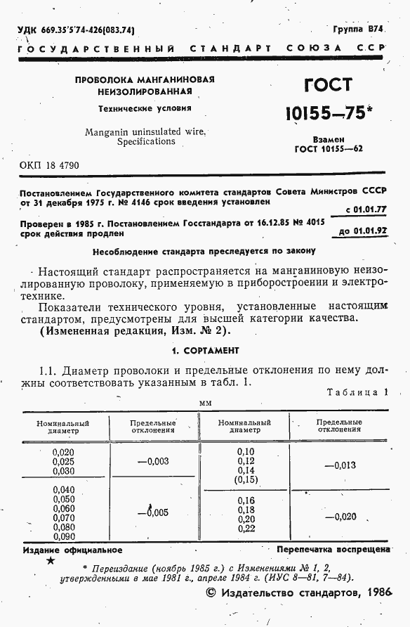 Страница 2 ГОСТ 10155-75