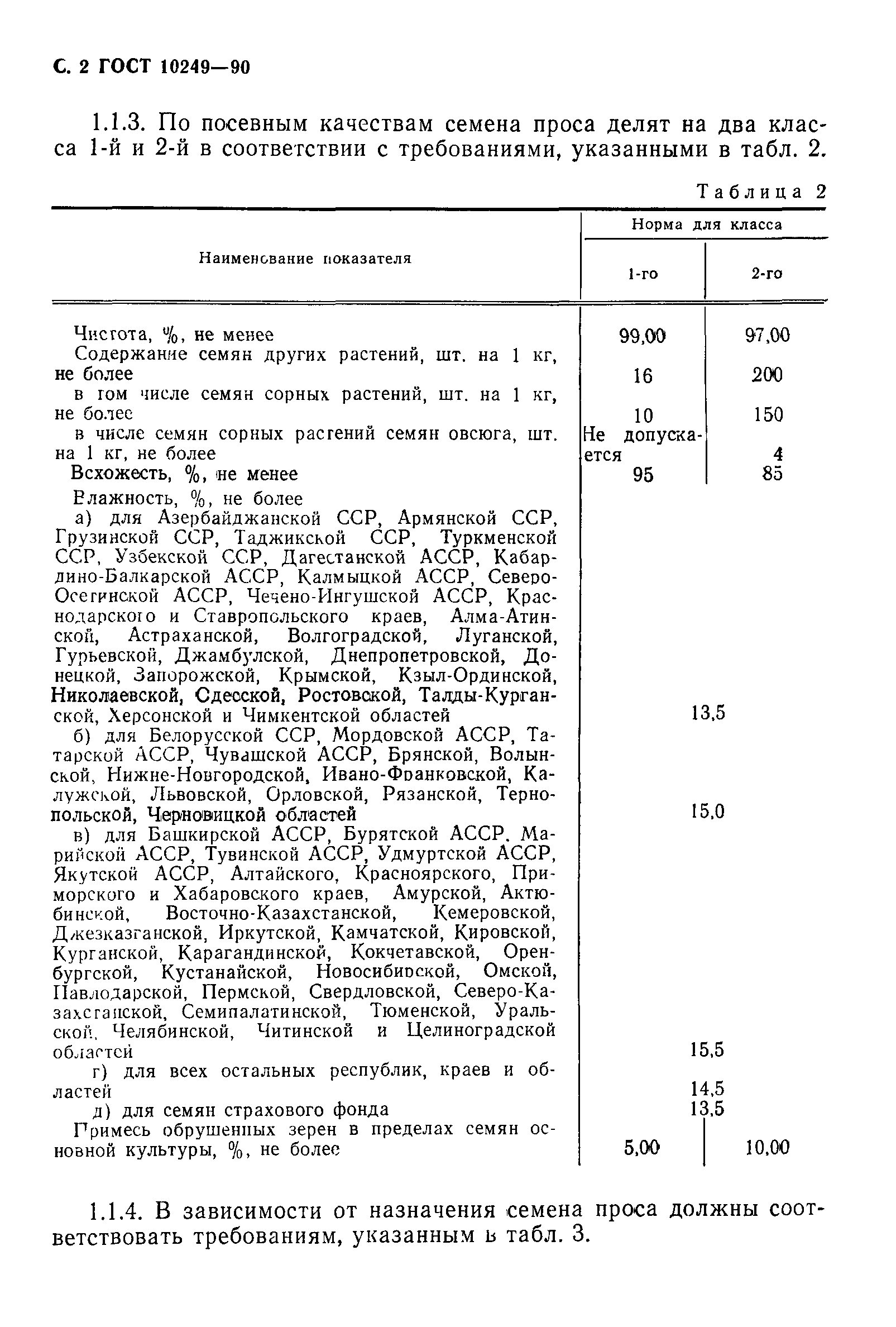 Страница 3 ГОСТ 10249-90