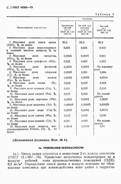 Страница 3 ГОСТ 10262-73